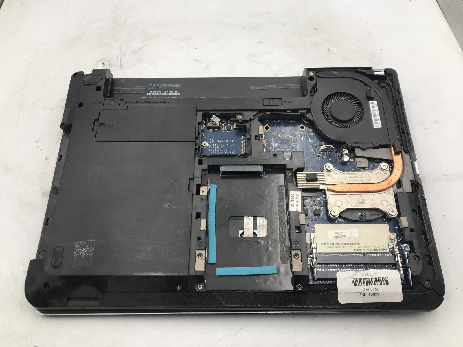 LENOVO THINKPAD E440 – BOOTS TO BIOS – INTEL I5 4200M – NO RAM – READ DESC – BB!