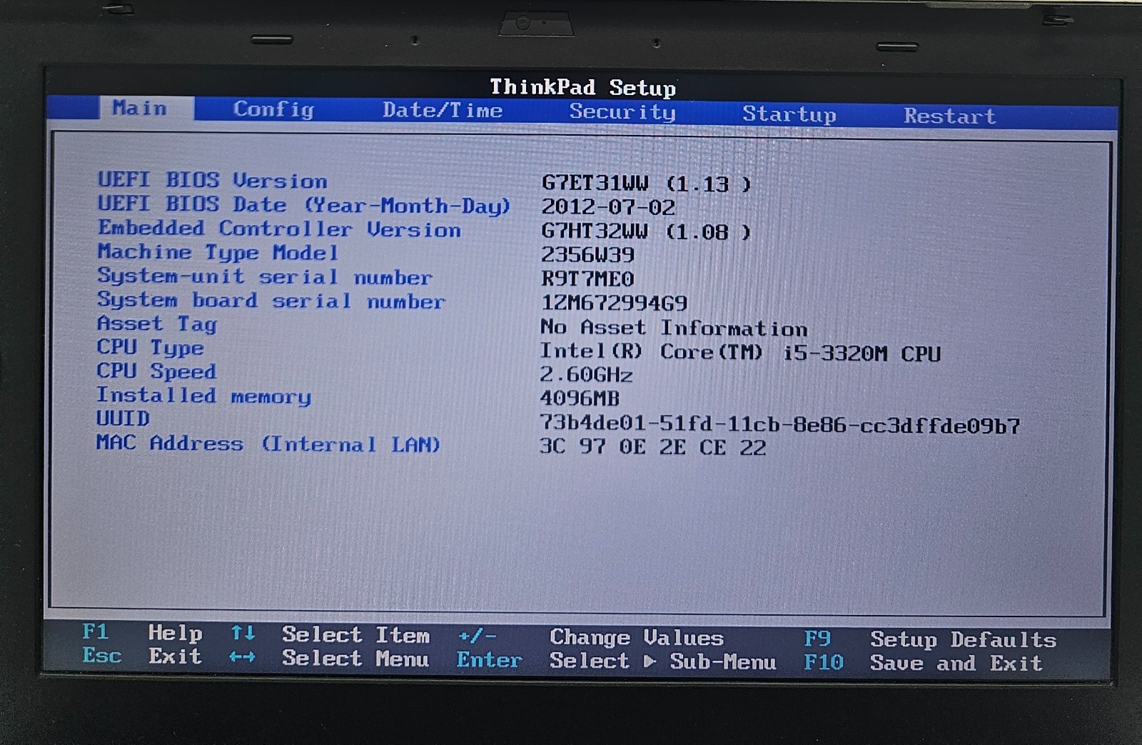 Lenovo ThinkPad T430S 14″ Laptop Intel Core i5-3320M 4GB RAM NO HD/OS (FL)