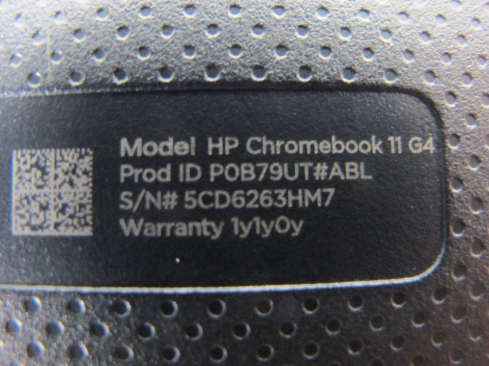 HP Chromebook 11 G4 Laptop 11.5″ Intel Celeron N2840 2.6GHz 2GB RAM 16GB HDD