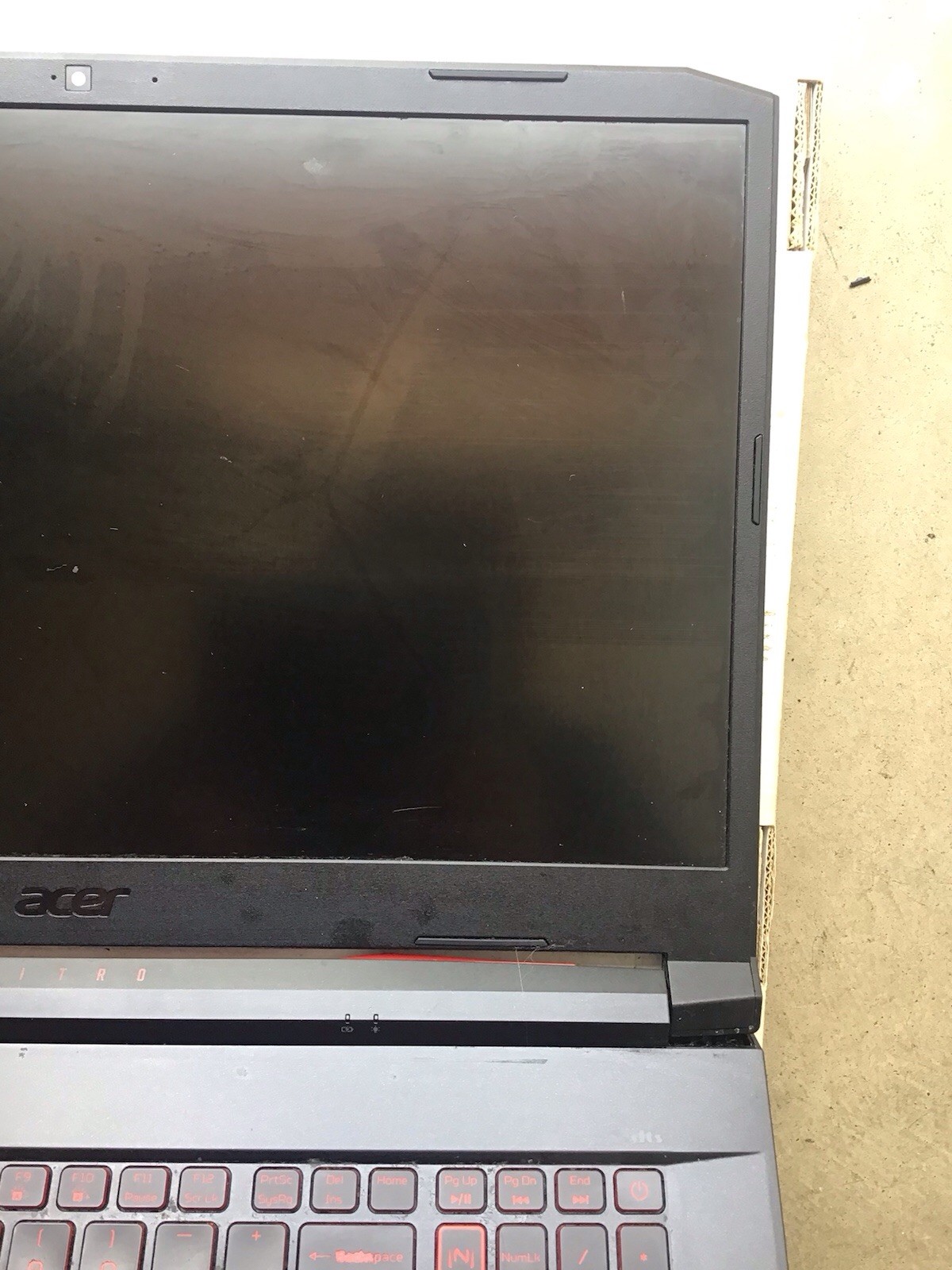 ACER NITRO 5 MODEL (N20C2) I5-10300H GTX1650TI SOLD AS-IS NO RETURN