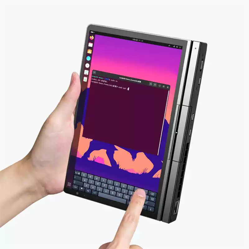GPD Pocket 4 Mini Laptop Portable Handheld PC AMD Ai 9 HX370 64GB RAM+2TB SSD