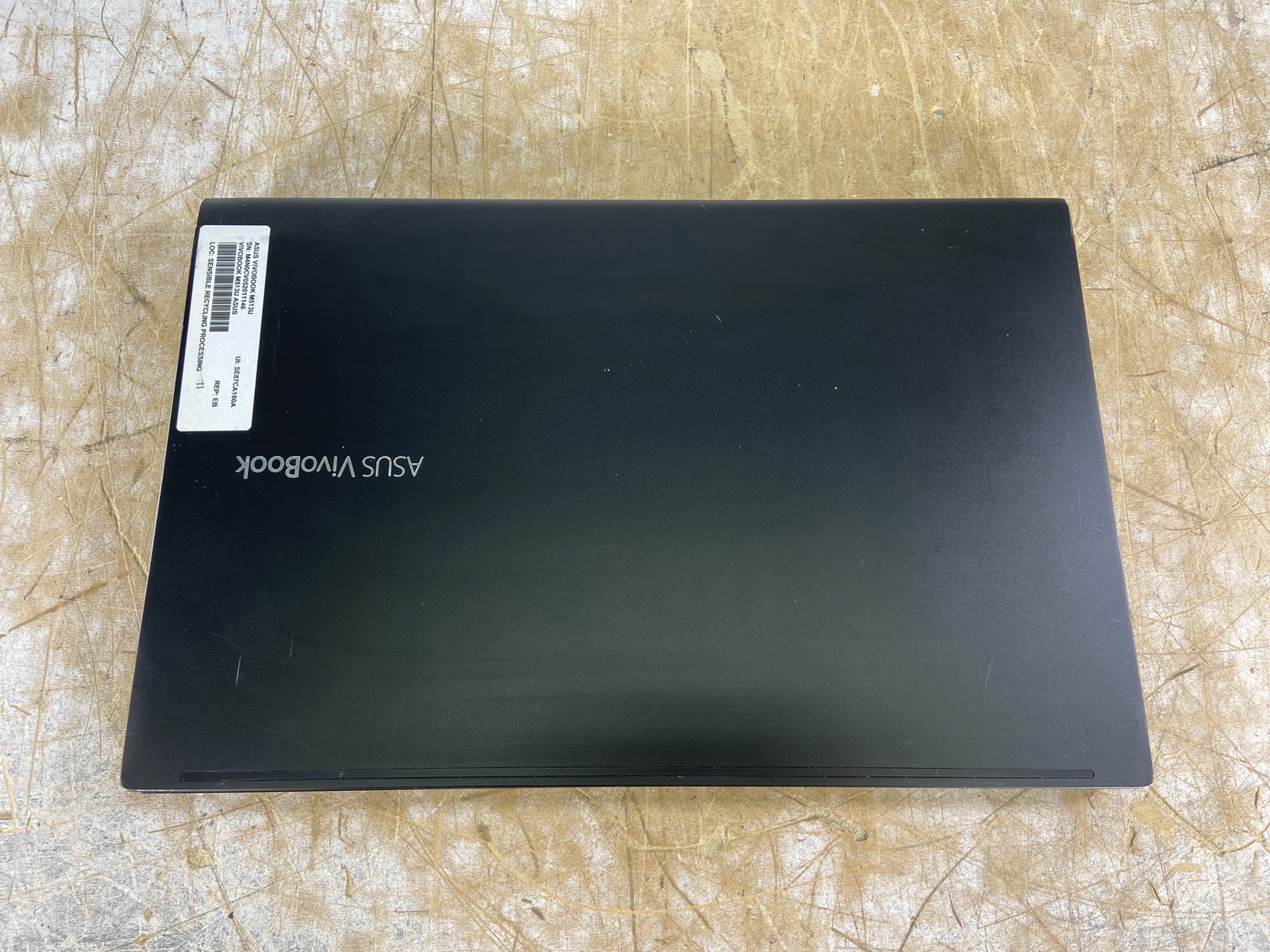 ASUS VIVOBOOK M513U AMD RYZEN 7 4700U @ 2.3GHz, 4GB RAM, NO HDD/OS – (FOR PARTS)
