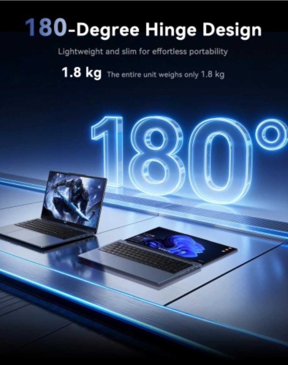 ACEMAGIC LX15Pro 15.6″ FHD 1920x1080Laptop,Intel i5-12600H(12C/16T,Up to 4.5GHz)