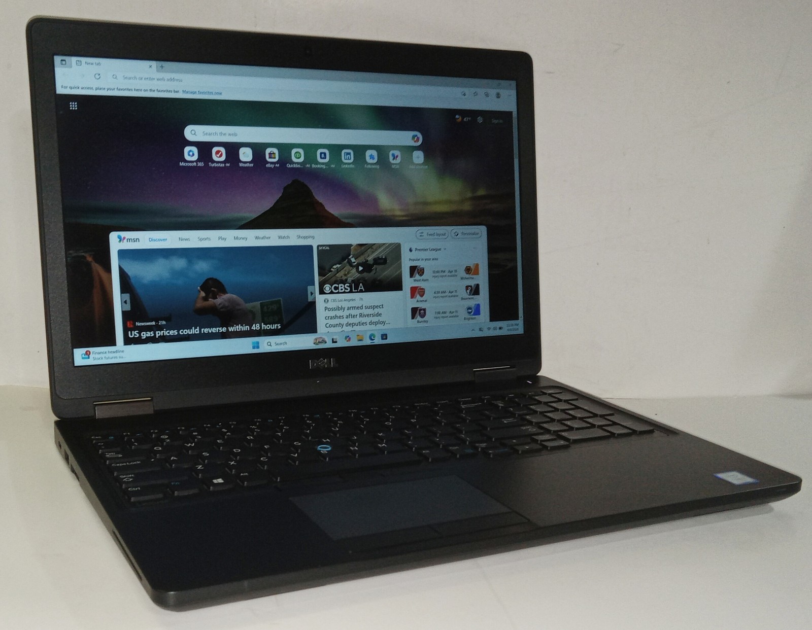 Dell Latitude 5580 i5-7300HQ Quad-Core 8GB Ram 256GB SSD Webcam FHD Win 11 Pro