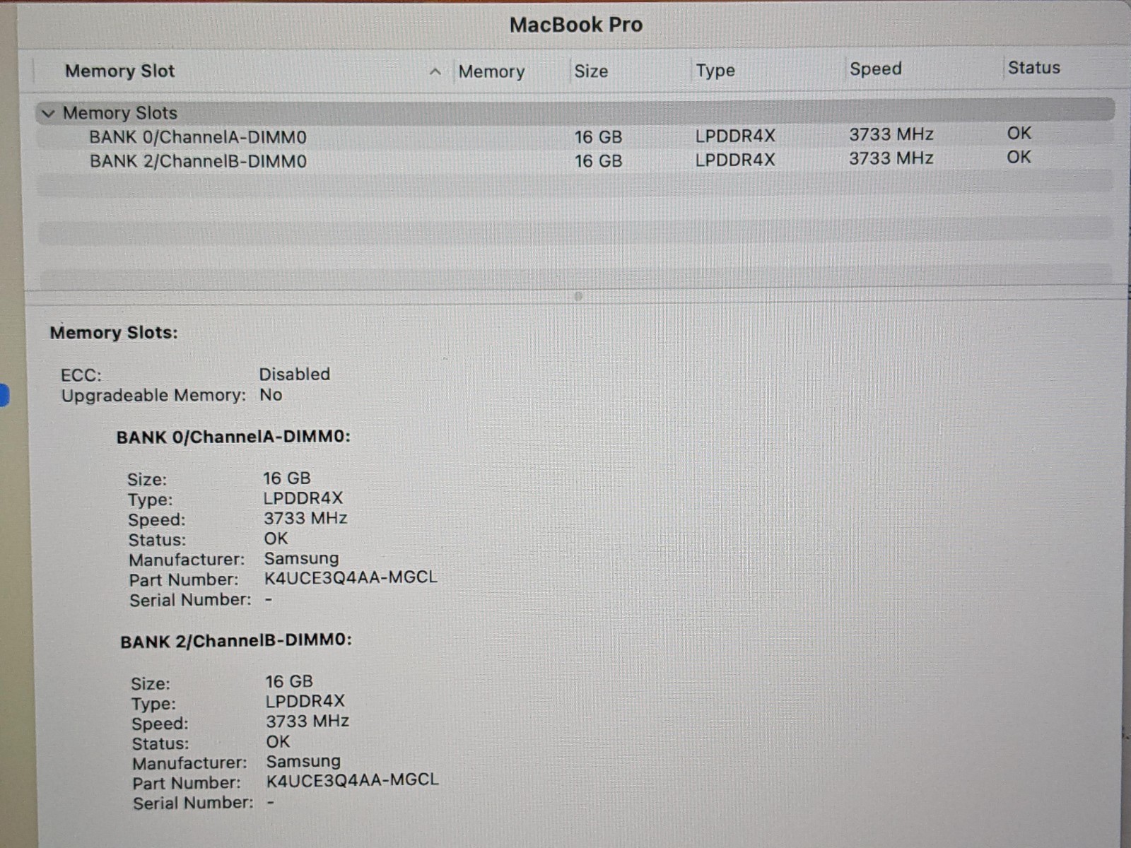 Apple MacBook Pro 13″ (2020) A2251 / BTO Core i7-1068NG7 2.3GHz 32GB 1TB SSD +PA