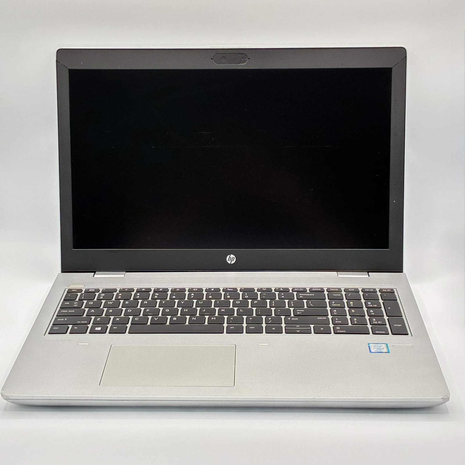 HP ProBook 650 G4 15-inch i5 vPro 8th Gen 8GB RAM Silver Cracked Screen