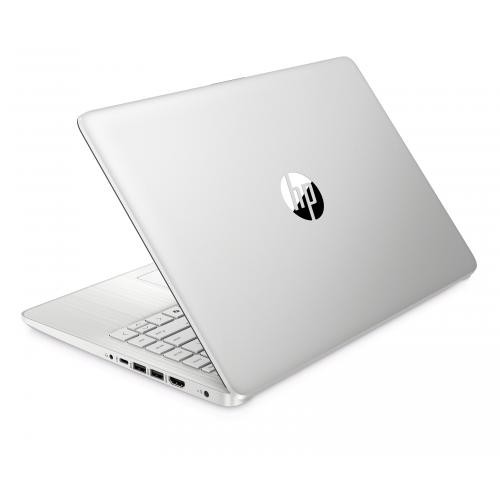 HP 14″ HD Touchscreen Laptop Intel N150 4GB RAM 128GB SSD Natural Silver Bundle