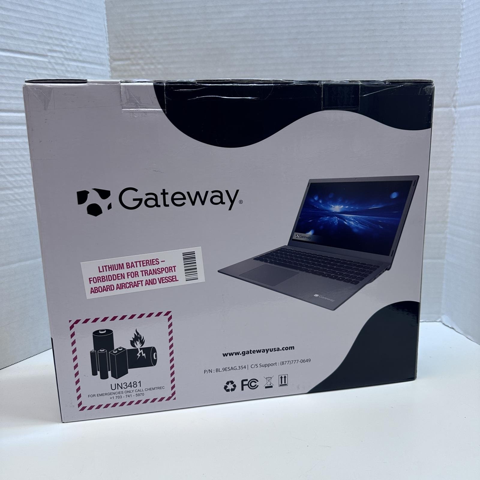 Gateway GWTN156-11BK Laptop, Intel Pentium Silver N5030, 4GB, 128GB