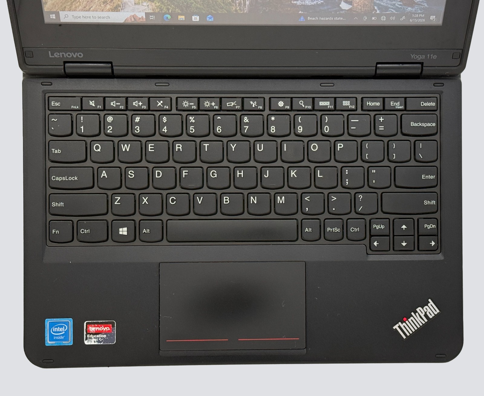 Lenovo Thinkpad Yoga 11e 3rd Gen Celeron N3160 1.6GHz 4GB RAM 128GB HD Win 10P