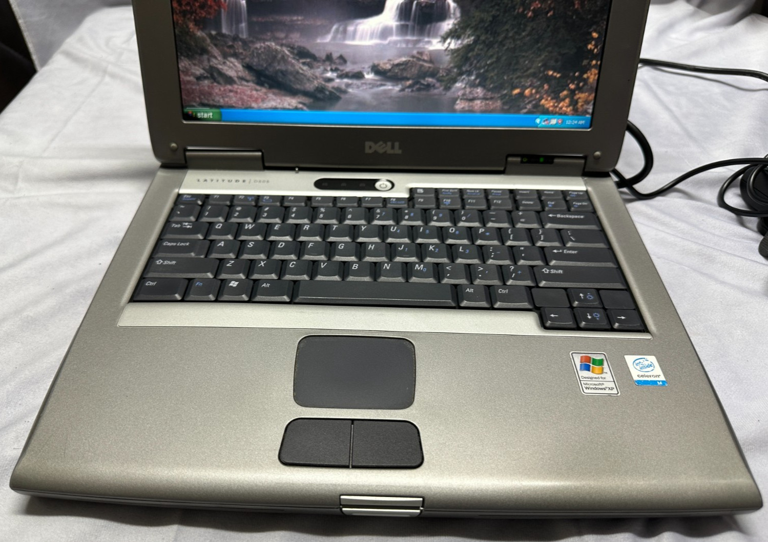 Vintage Dell Latitude D505 Laptop Windows XP – 1.49GHz,512MB of RAM-used/works