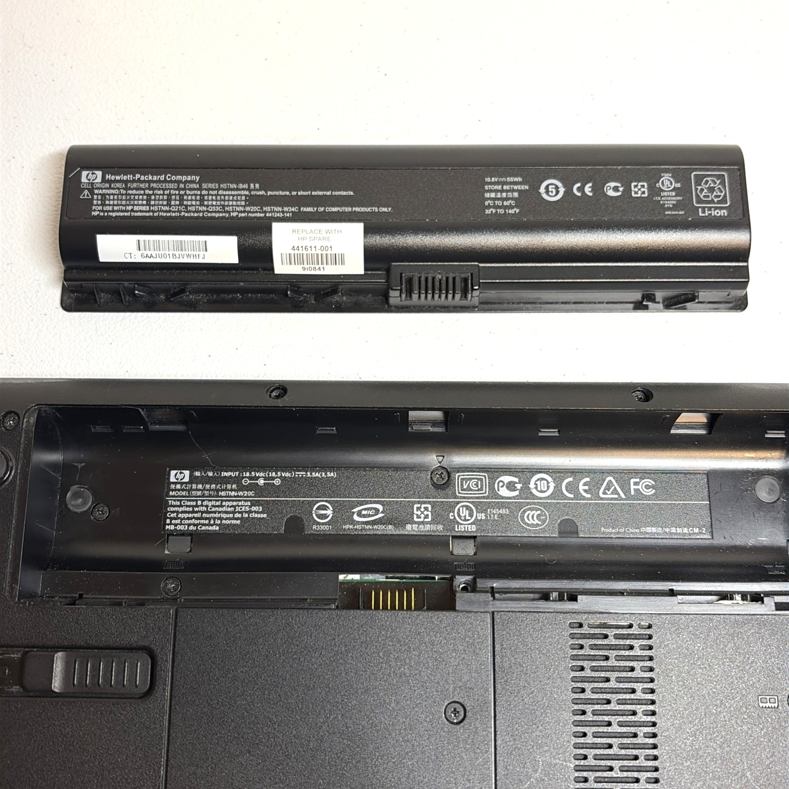 HP Pavilion DV2500 14.1-inch AMD Turion Nvidia Laptop Windows DVD Vista No HDD