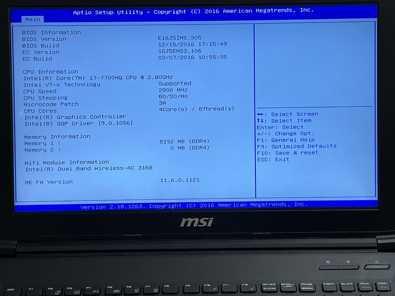 MSI GL62 7QF 15.6″ Laptop i7 – 8GB Memory – NVIDIA GeForce GTX 960M – 500GB SSD