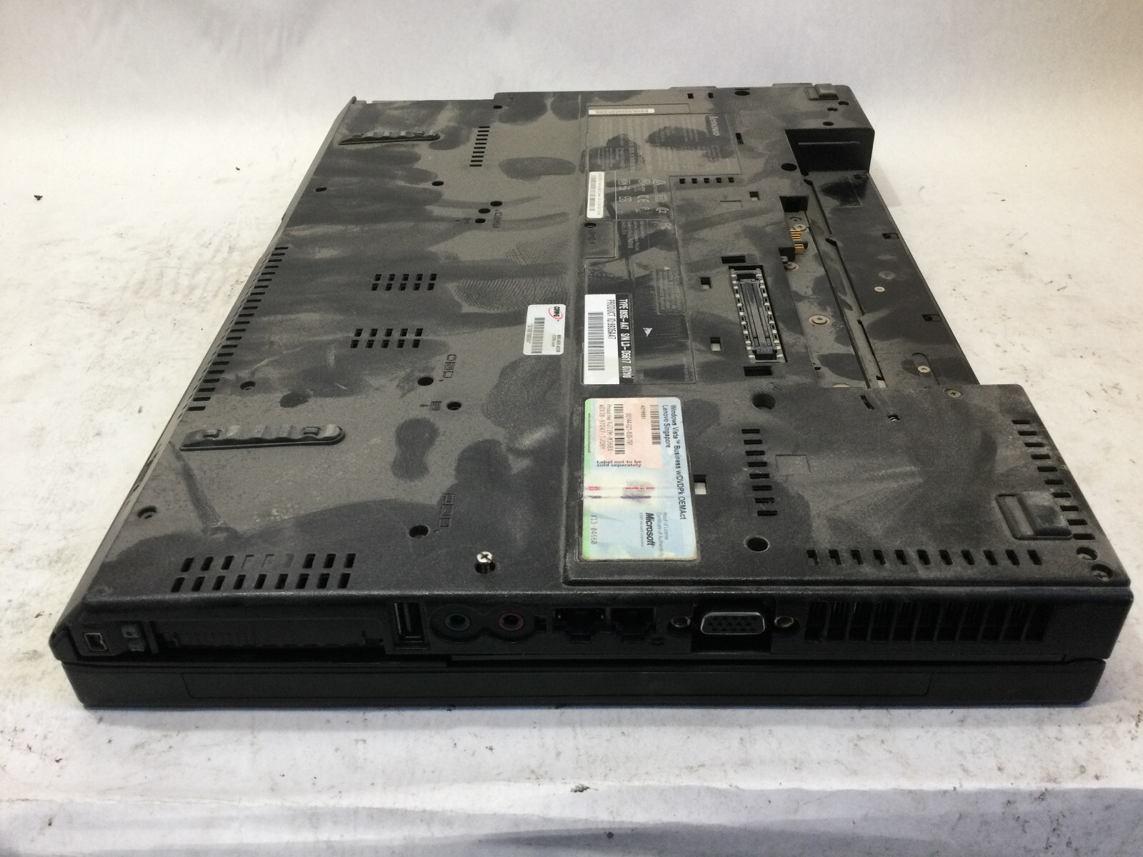 LENOVO THINKPAD R61 – BOOTS TO BIOS – INTEL CELERON – NO RAM – READ DESCRIP – BB