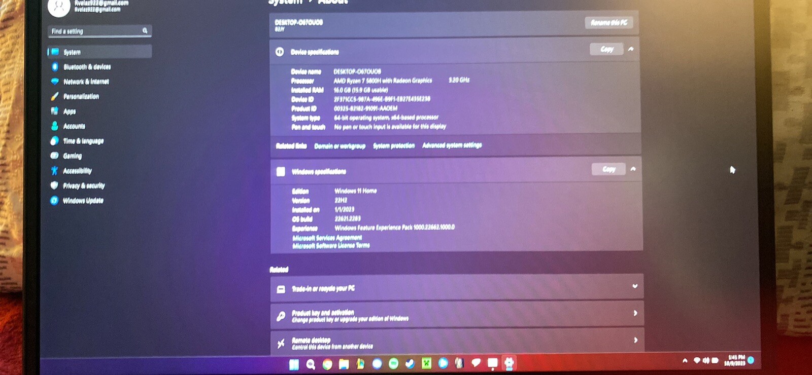 Lenovo Legion 5 17ACH6H 17.3″ (1TB SSD, AMD Ryzen 7, 4.40 GHz, 16GB, GeForce RTX