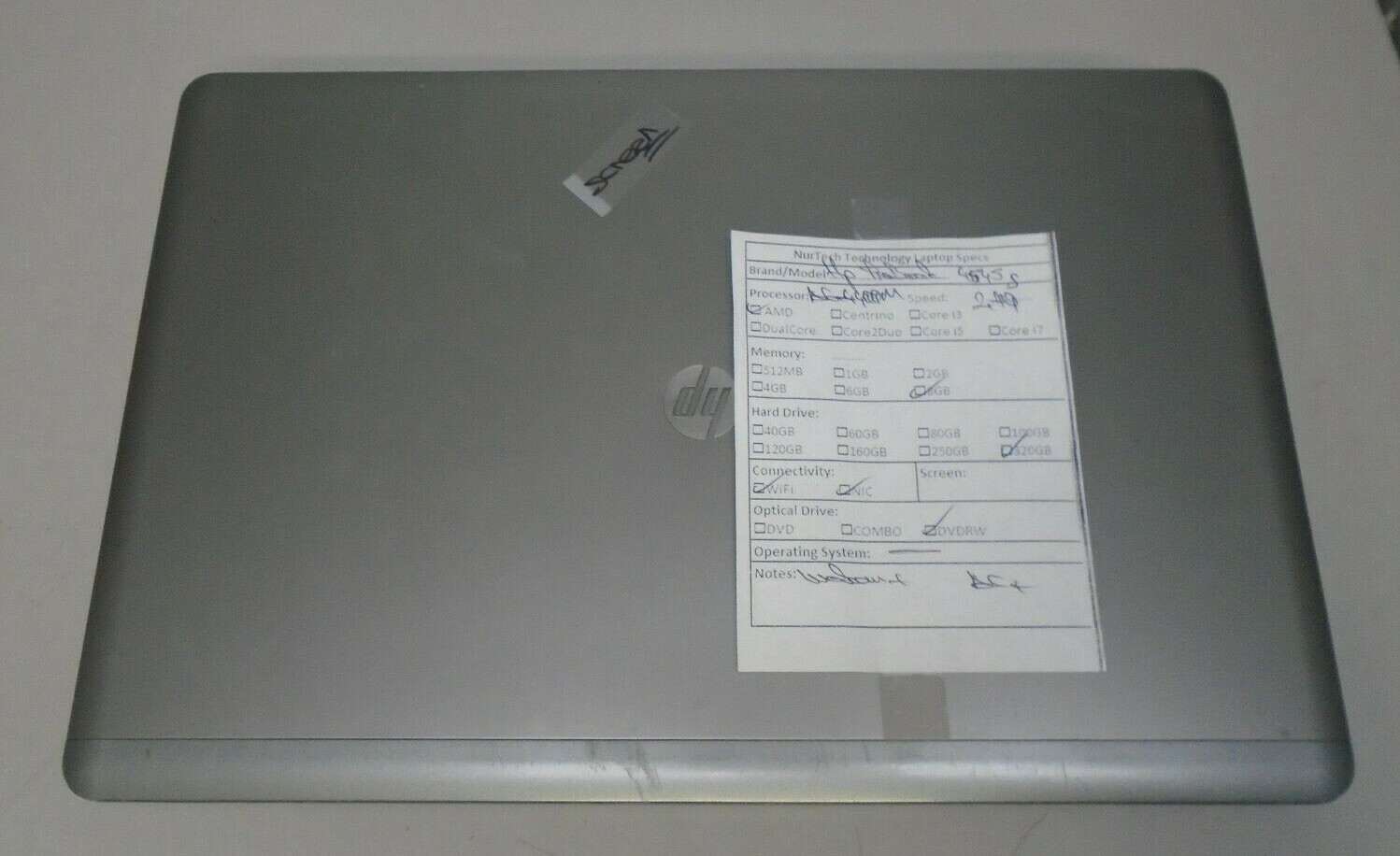 HP Probook 4545s 15.6″ AMD A6-4400M 2.7GHz 8GB/320GB Webcam Laptop + AC (No OS)
