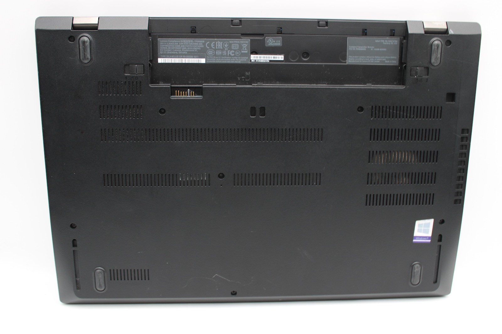 Lenovo ThinkPad T580 i5-8250U @ 1.6 Ghz 16GB RAM 240GB SSD No OS No Battery