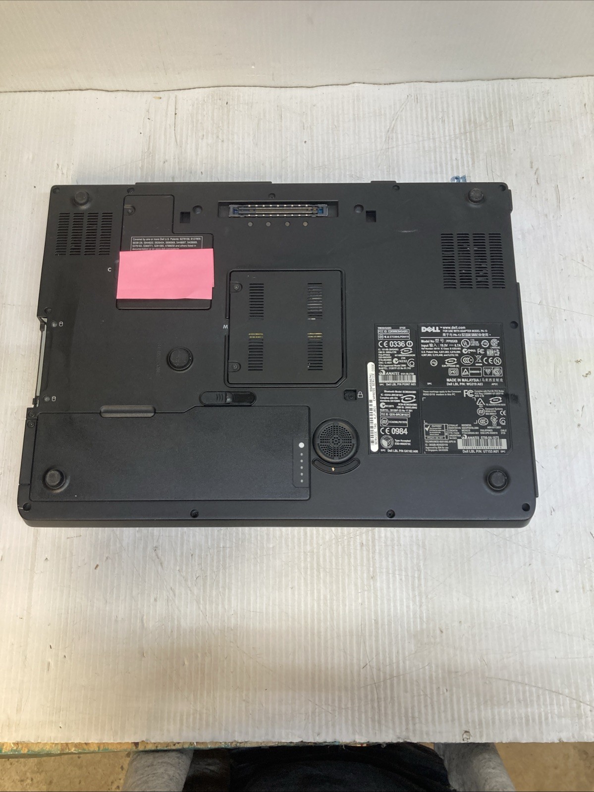 Dell XPS PP05XB unknown CPU no HDD/RAM no power untested