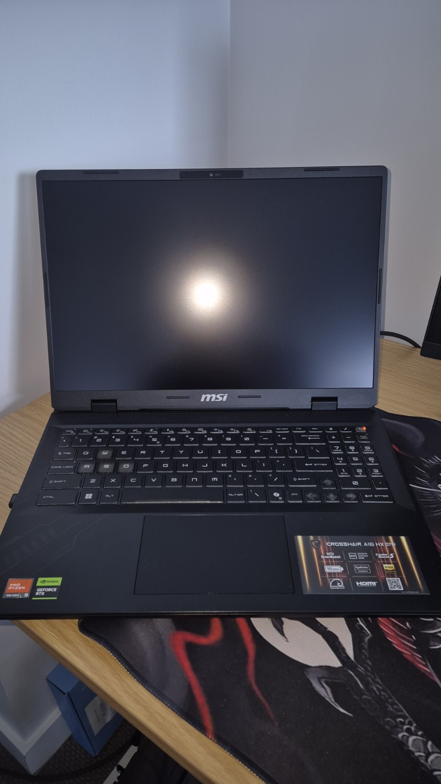 MSI Crosshair A16 HX D7WGKG 16in QHD+ 240Hz IPS Ryzen 9 7945HX RTX 5070 1TB SSD
