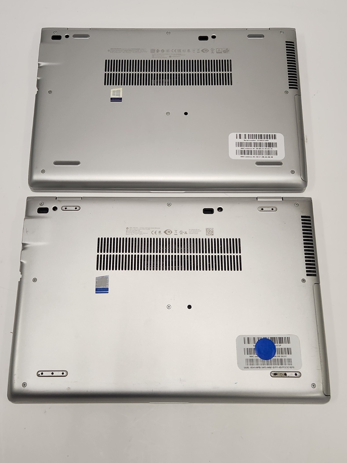 LOT OF 2 HP ProBook 650 G4 650 G5 15″ Laptop i5-8th Gen NO RAM/SSD/HDD/OS *READ*