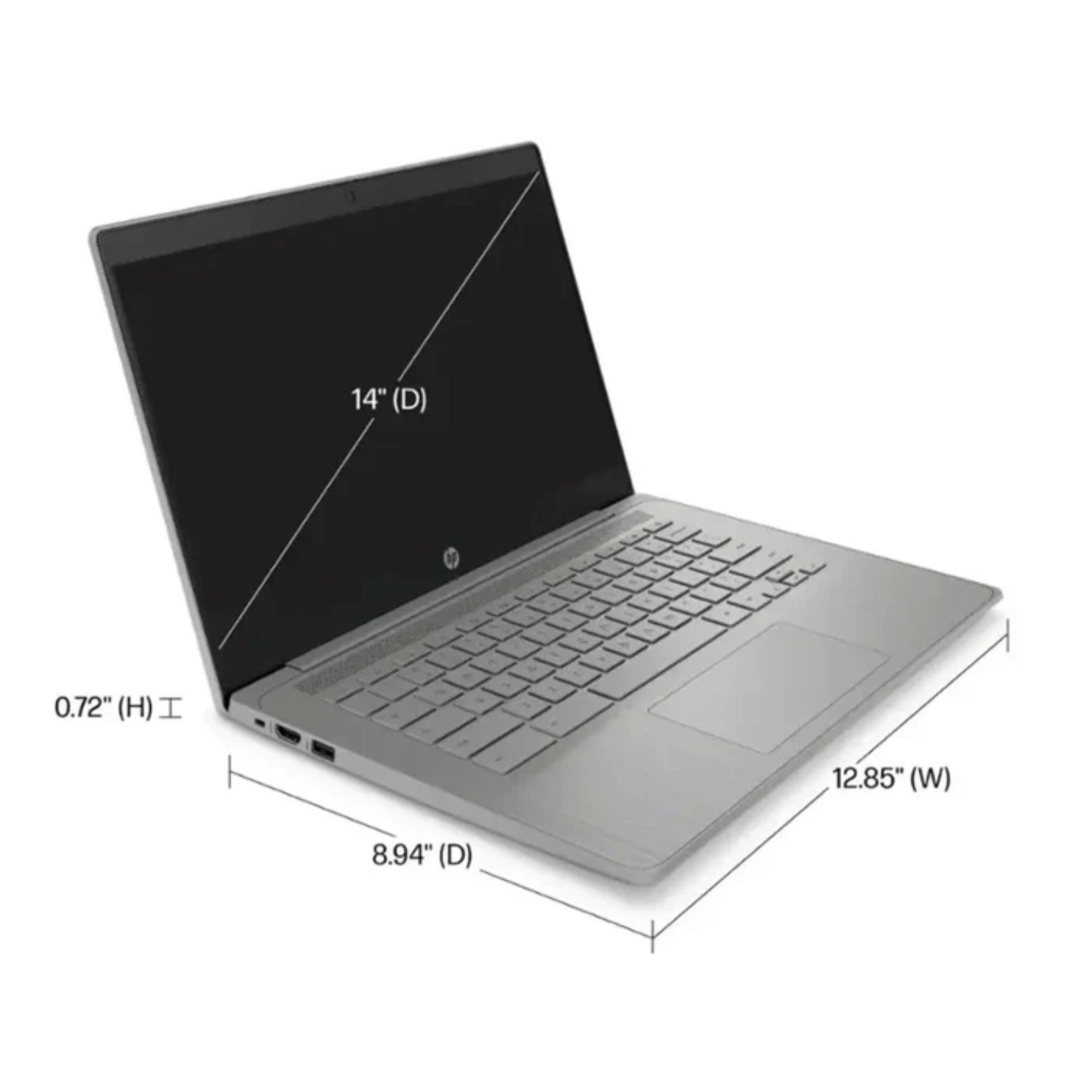 HP 14a-ne1013dx 14″ Intel Celeron N4500 1.1 GHz 4 GB 64 GB eMMC Chrome OS