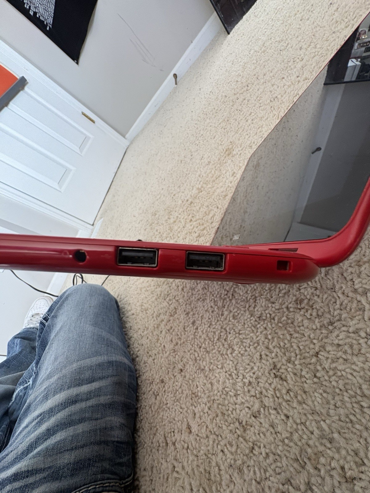 Dell Inspiron 11 Model 3185 Red Notebook/Laptop Built-in Webcam HDMI USB