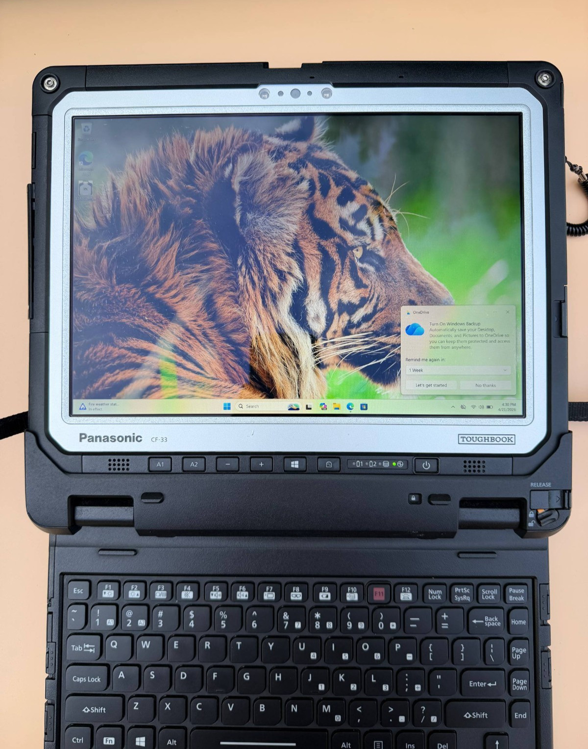 Panasonic Toughbook CF-33 i7-7600 16GB 512GB SSD Win11pro LTE /dGPS/Barcode