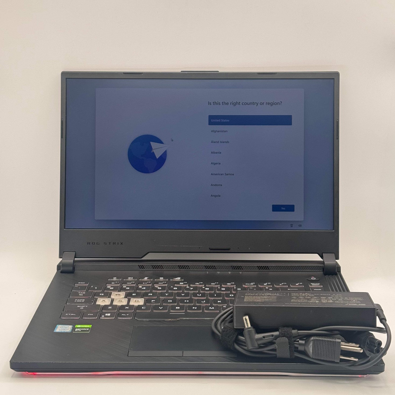 Asus ROG STRIX Laptop 15 inch i7 16GB 1TB+512GB Black GL531G