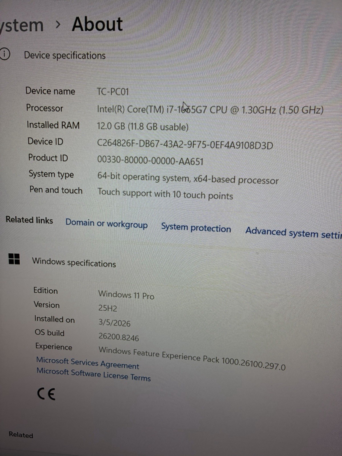 Lenovo IdeaPad Flex 5 15.6″ Touch i7-1065G7 12GB 512GB SSD Win 11 Pro Black