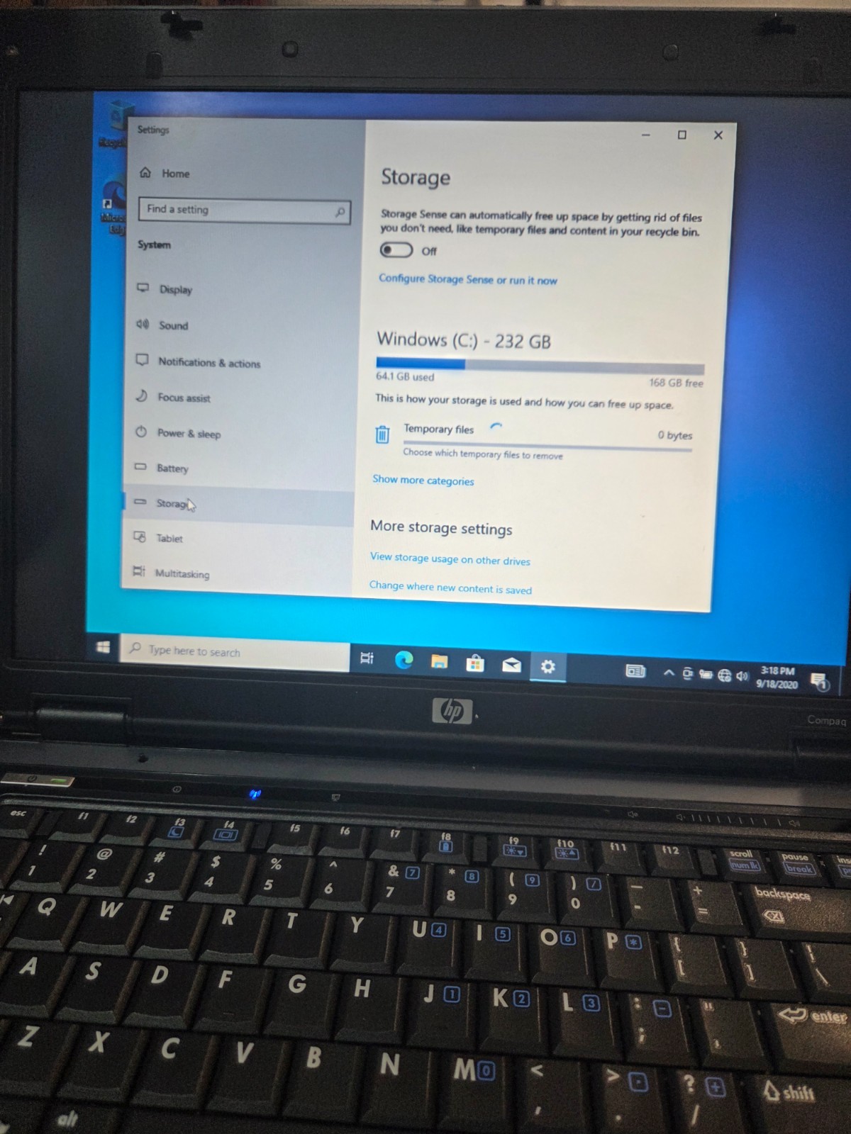 HP Compaq 6710b 15.4″ T7300 Intel Core 2 Duo 3 Gig Ram 250 Gig HDD Win 10PRO