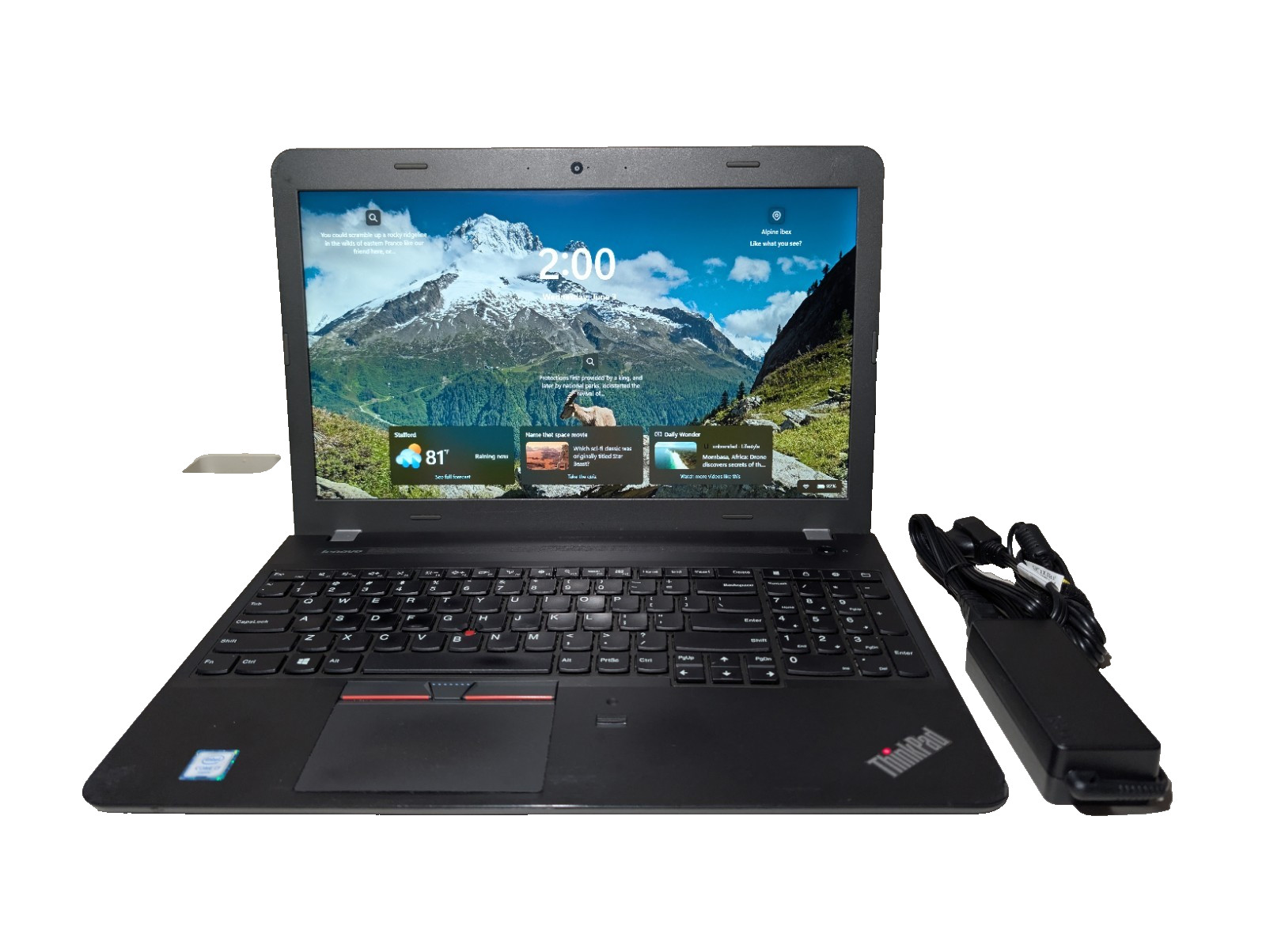 LENOVO THINKPAD E560 | i7-6500U 16GB RAM 256GB SSD | FHD AMD Radeon R7 DVD