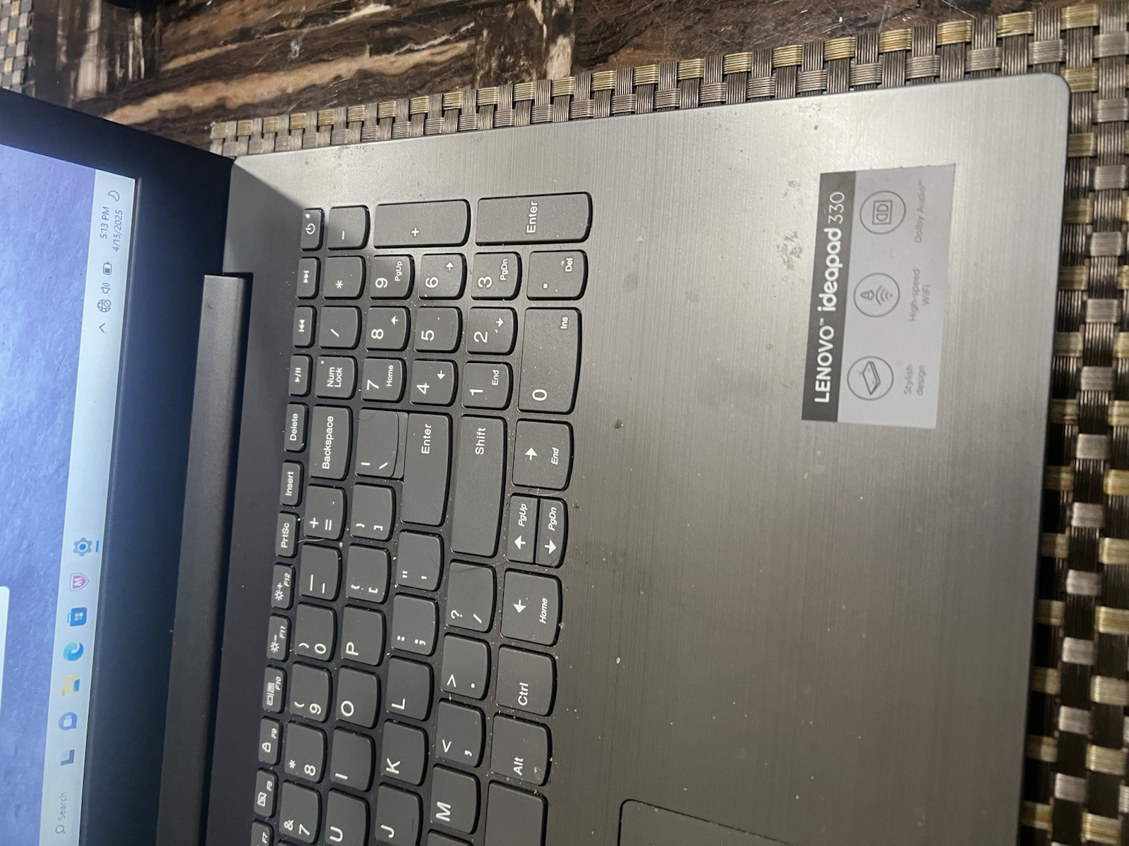 Lenovo IdeaPad 330-15IGM 4GB RAM Windows