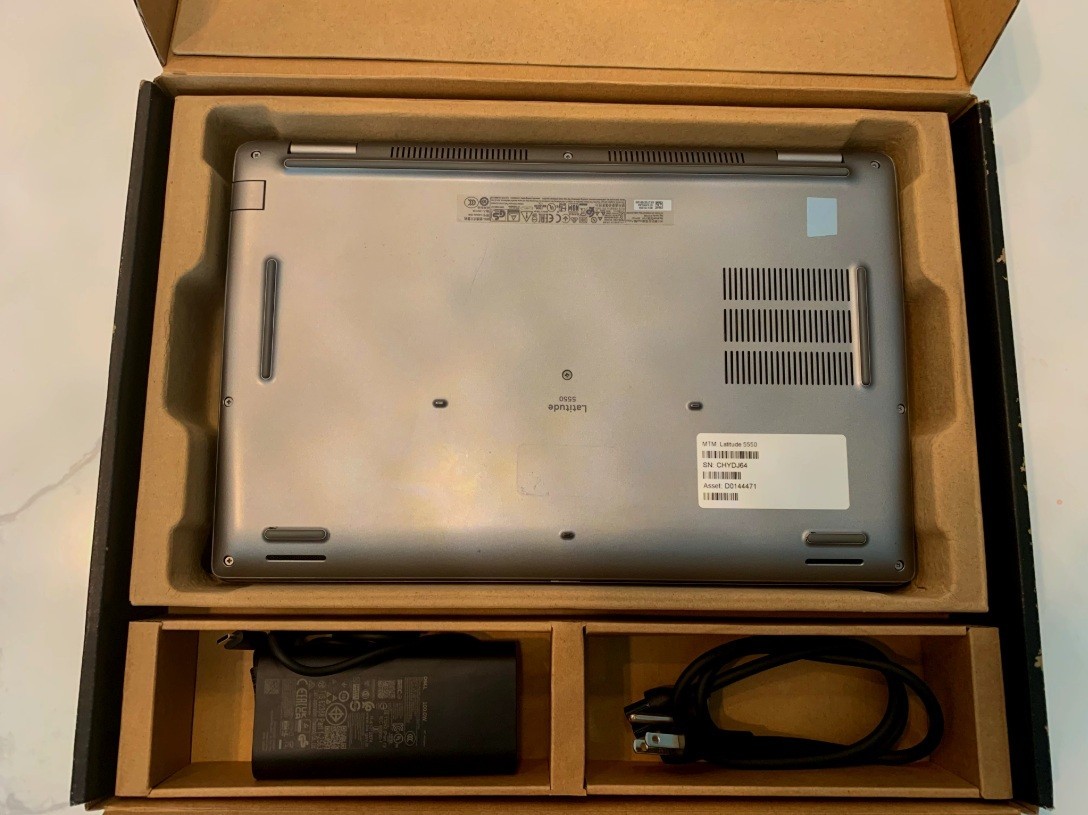 DELL LATITUDE 5550 INTEL CORE ULTRA 7 165H 16GB DDR5 512GB NO OS INSTALLED!!!