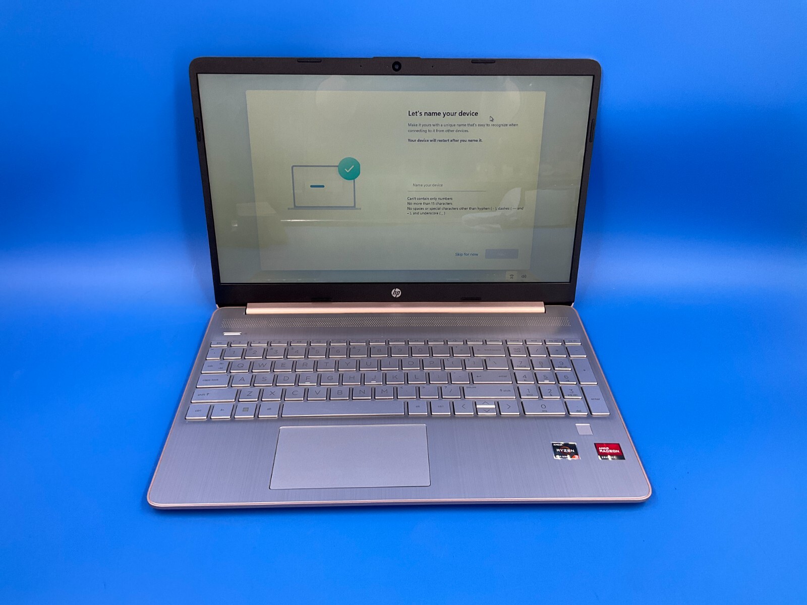 HP Laptop 15-ef2006ds R3-5300U 8GB/512GB/15.6″ WiFi W11H –Everyday Laptop ✅ 🇺🇸