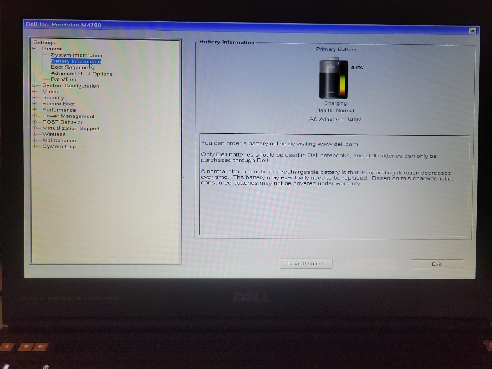 Dell Precision M4700 15.6″ FHD Intel i7-3520M 2.90 GHz 8GB 256GB SSD Windows 10