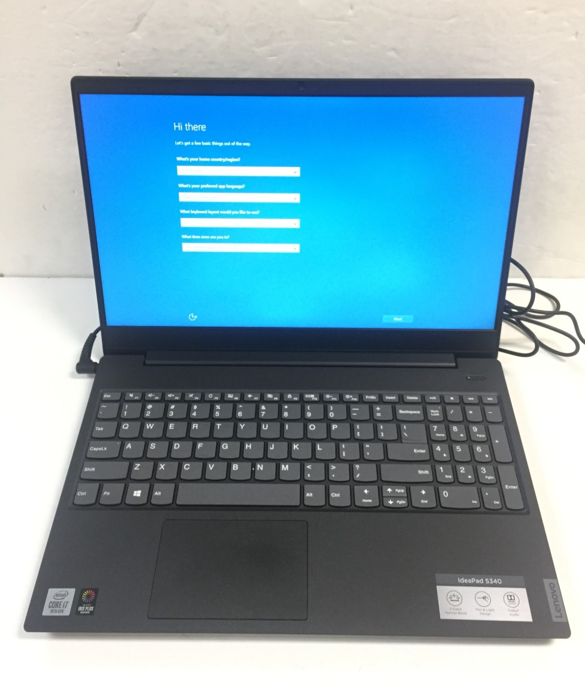 *Bad Battery* Lenovo Ideapad S340-15IIL 15.6 Laptop/i7-1065G7/8GB/256GB SSD/W10H