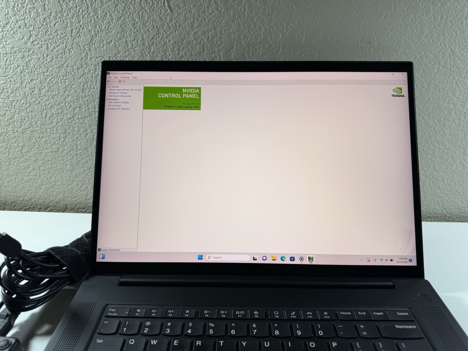 LENOVO THINKPAD P1 Gen 4 TOUCH 4k I7-11850H 512GB 16GB RAM NVIDIA T1200 WIN 11