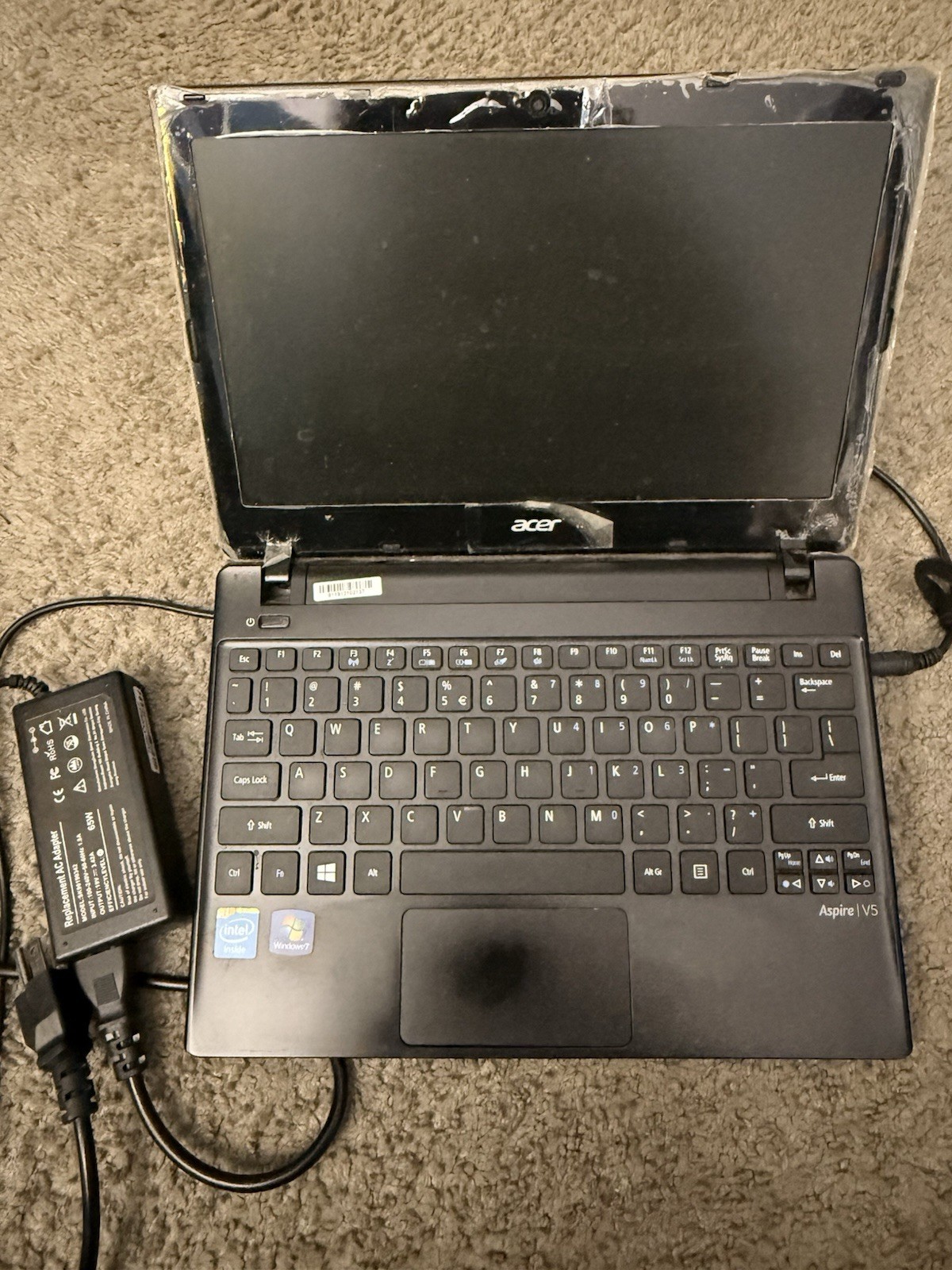 Acer Aspire 5251 AMD V120 2.2 Ghz 6GB RAM 500 GB HDD No Charger / OS