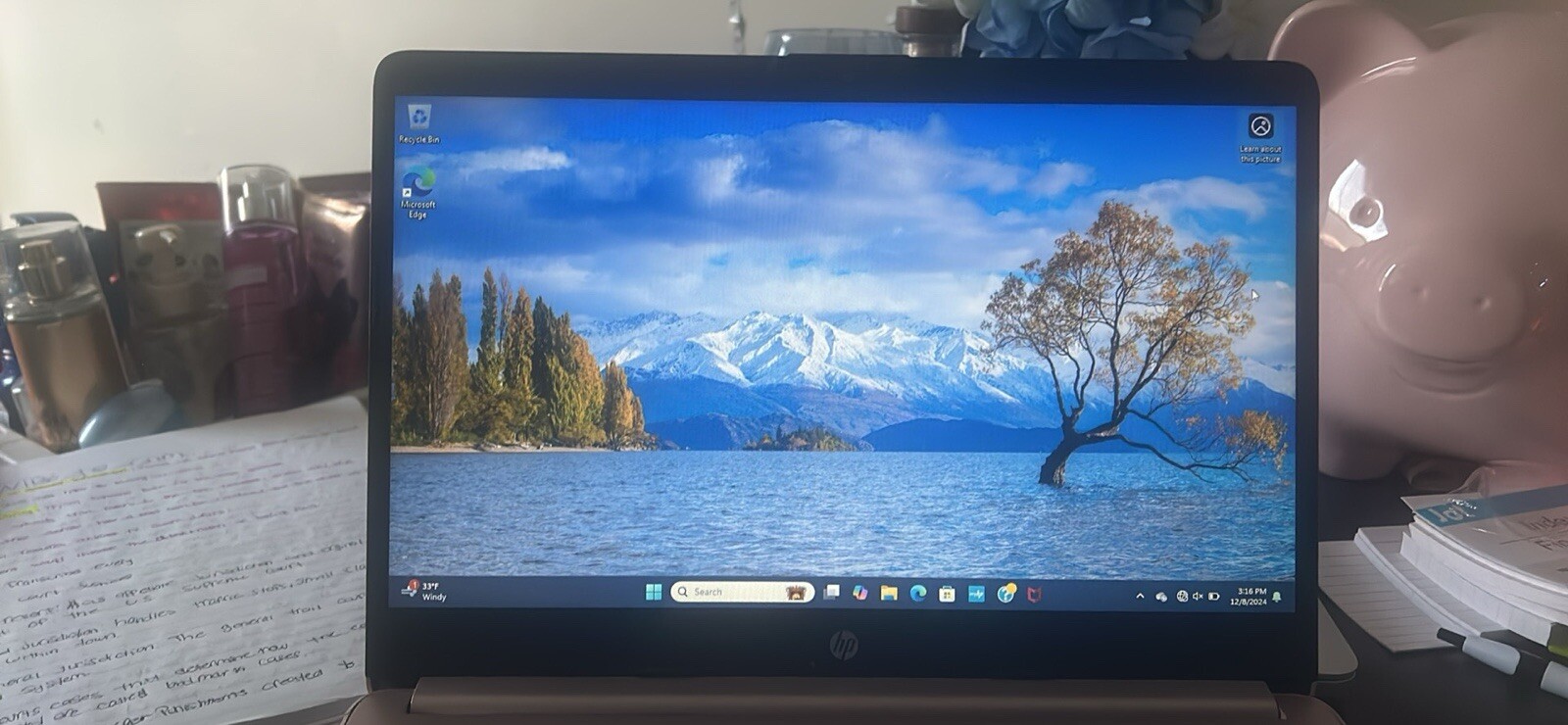 Pink HP Laptop