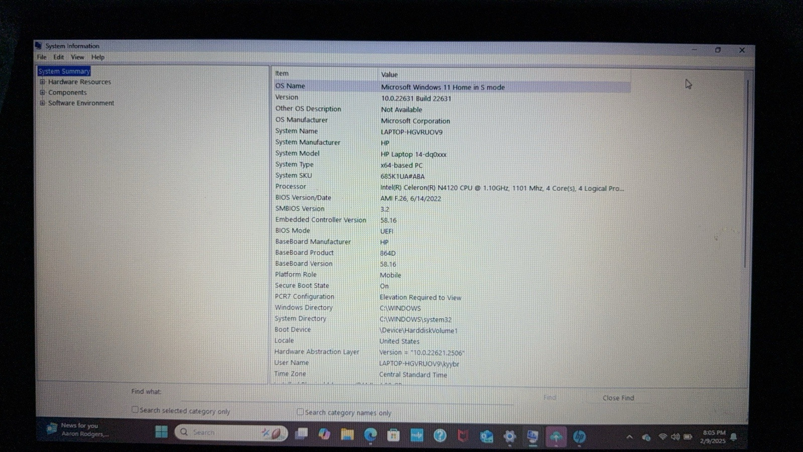 HP 14-dq0052dx Latop