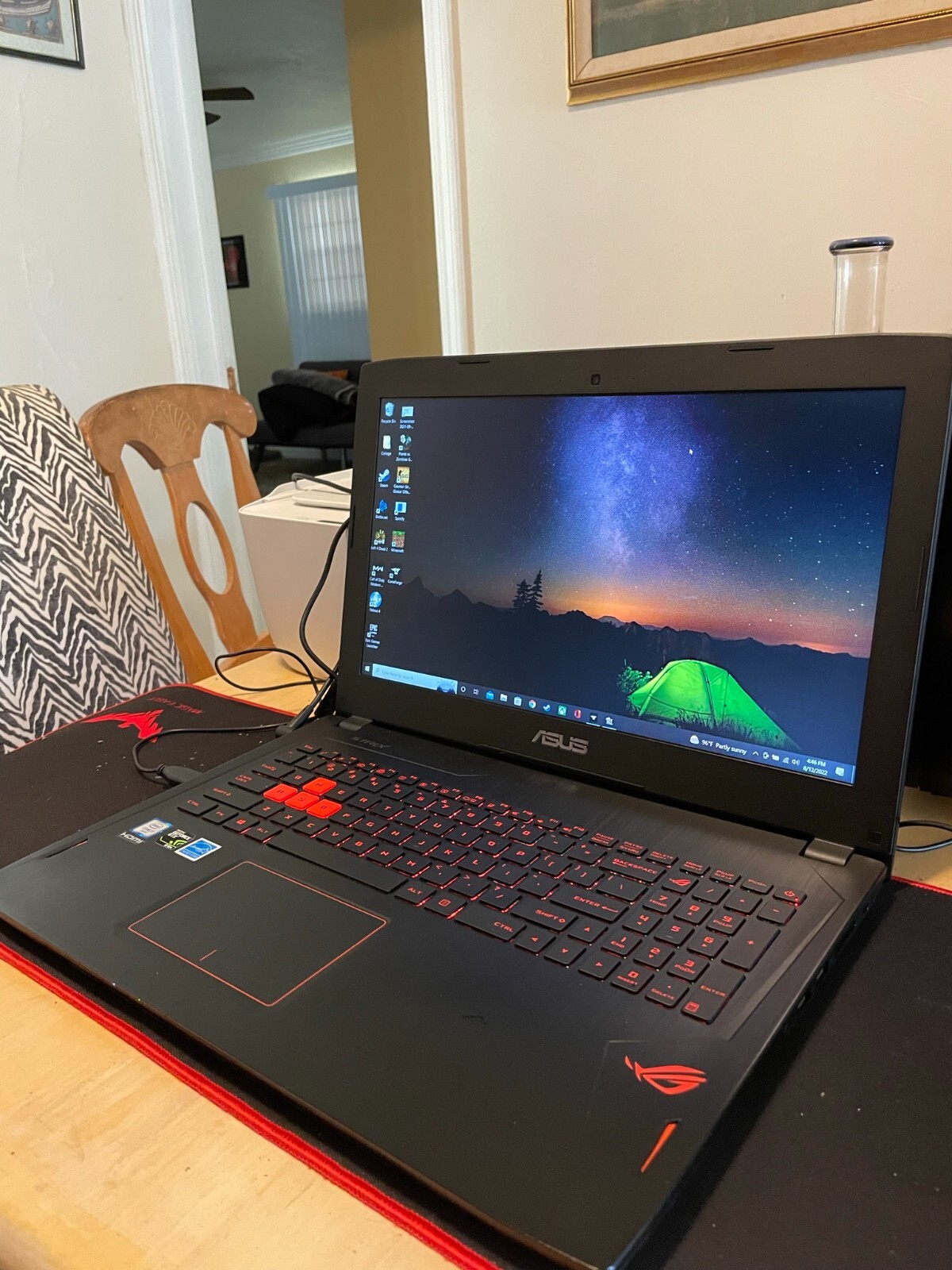 Asus GL502V i7 6th Gen 2.6GHz. 12GB Ram, 1Tb SSD, NVIDIA 970M, Windows 10