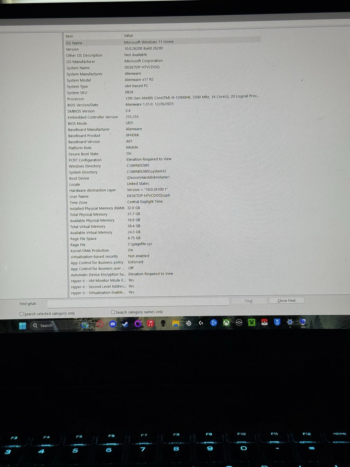 Alienware x17 R2 17.3″ 480hz i9-12900HK 32GB RTX 3080 Ti 1TB SSD Win11 White