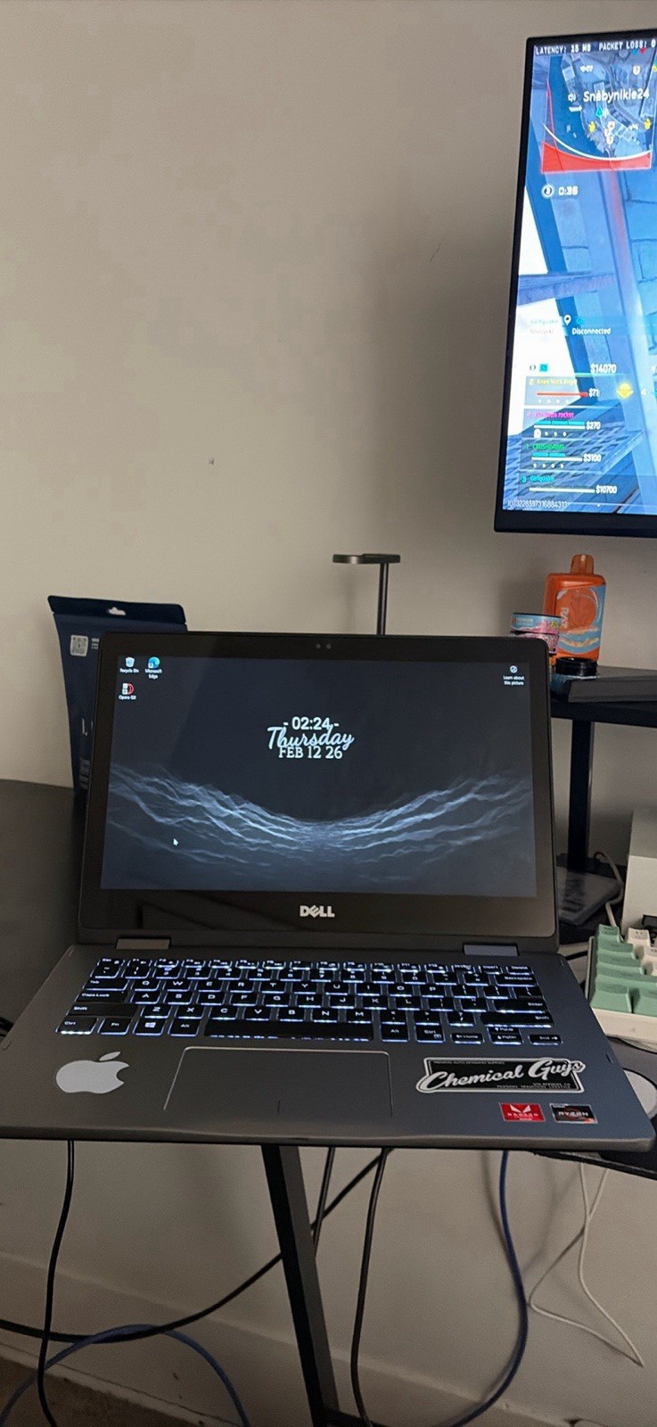 Dell Inspiron 7375 2-in-1 Laptop AMD Ryzen 5 8GB RAM 238GB SSD 13.3″ Touchscreen