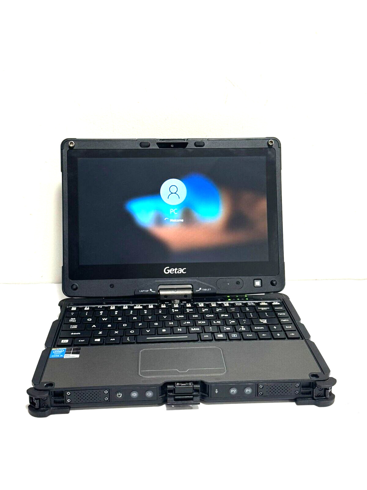 Getac V110 i5-5200U 256GB SSD 4GB RAM Touch Screen Win10 Pro NO CHARGER