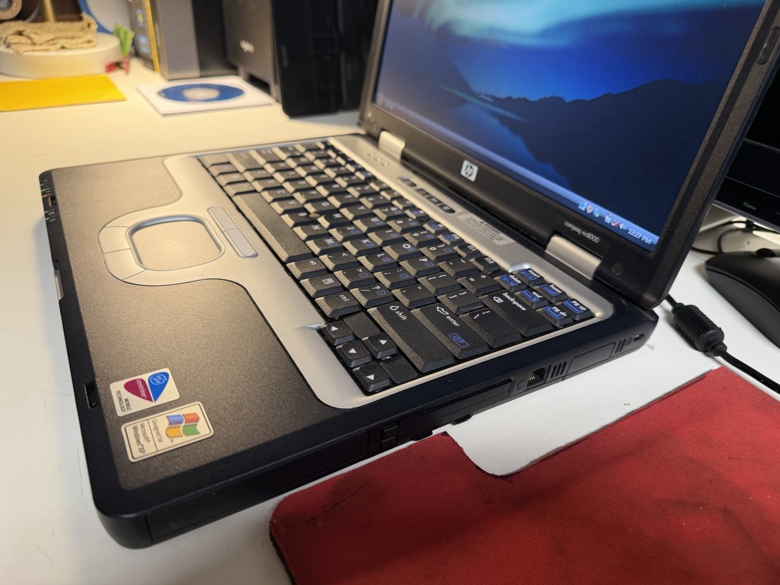 Vintage HP Compaq NC 6000 Business Laptop WinVista Business 160GB 1GB #005