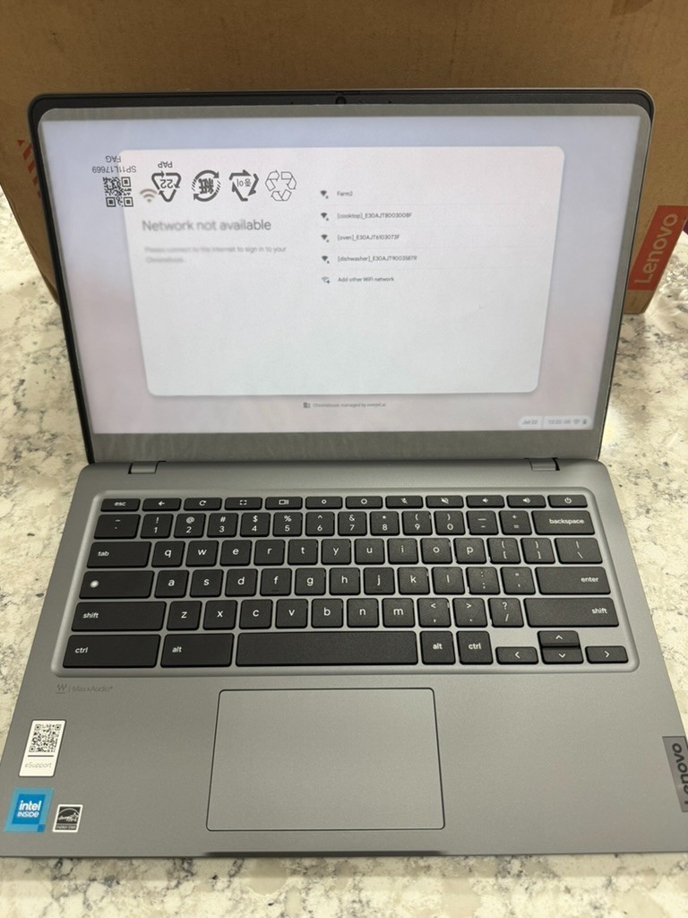 Lenovo 14e Chromebook Gen 3 – 14″ – Intel N-series N100 4GB / AS IS PARTS ONLY