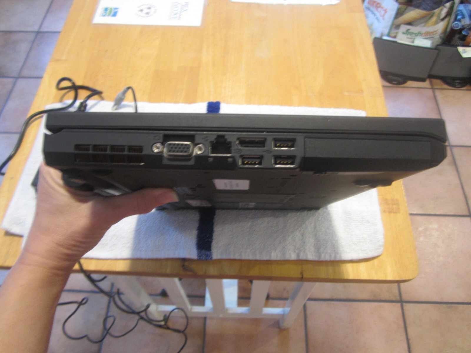 IBM LENOVO THINKPAD T410 Laptop 5GBRAM 500GBHD SCREEN INTACT W/PwrCORD – WORKS