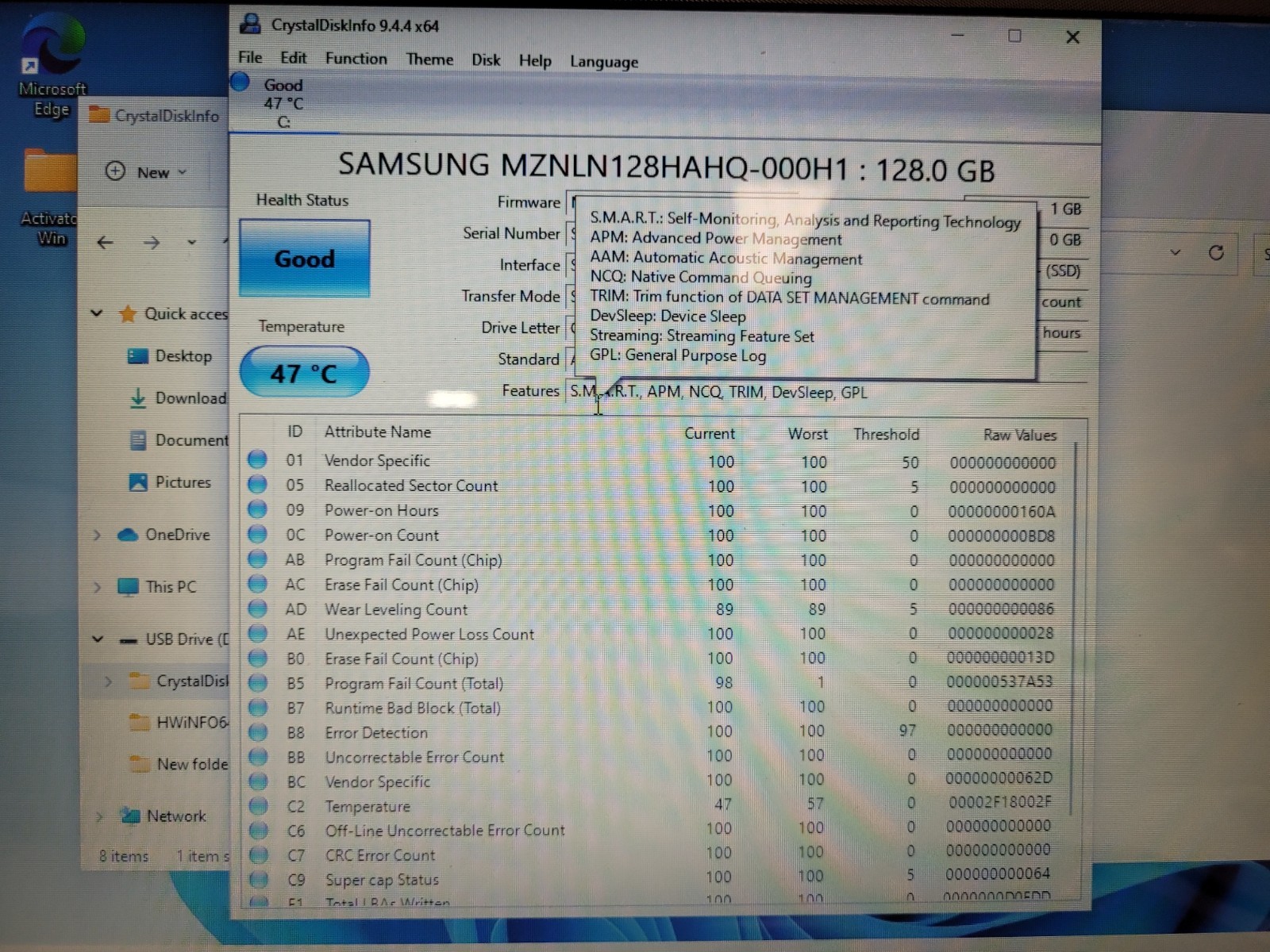 Hp laptop 14-dk0xxx 14″ amd ryzen3 3200u 2600mhz 4gb ram 128gb ssd 5CG9242JWK