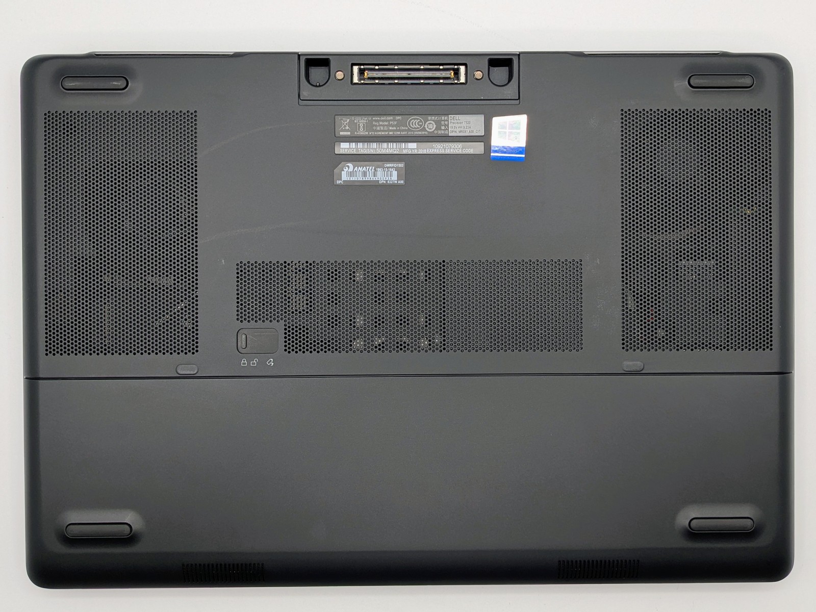 Dell PRECISION 7520 15.6″ I7-7820HQ 2.90GHz 512GB SSD 16GB W10 Webcam *READ*