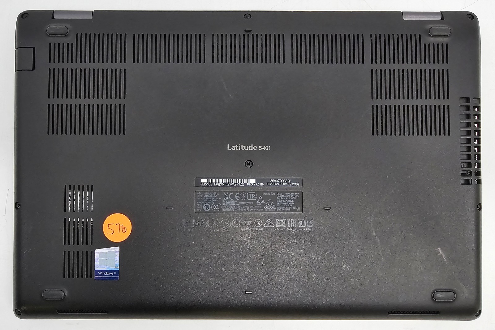 Dell Latitude 5401 – 14″ Laptop – i7-9850H @ 4.60GHz 8GB RAM 256GB SSD – Win 11