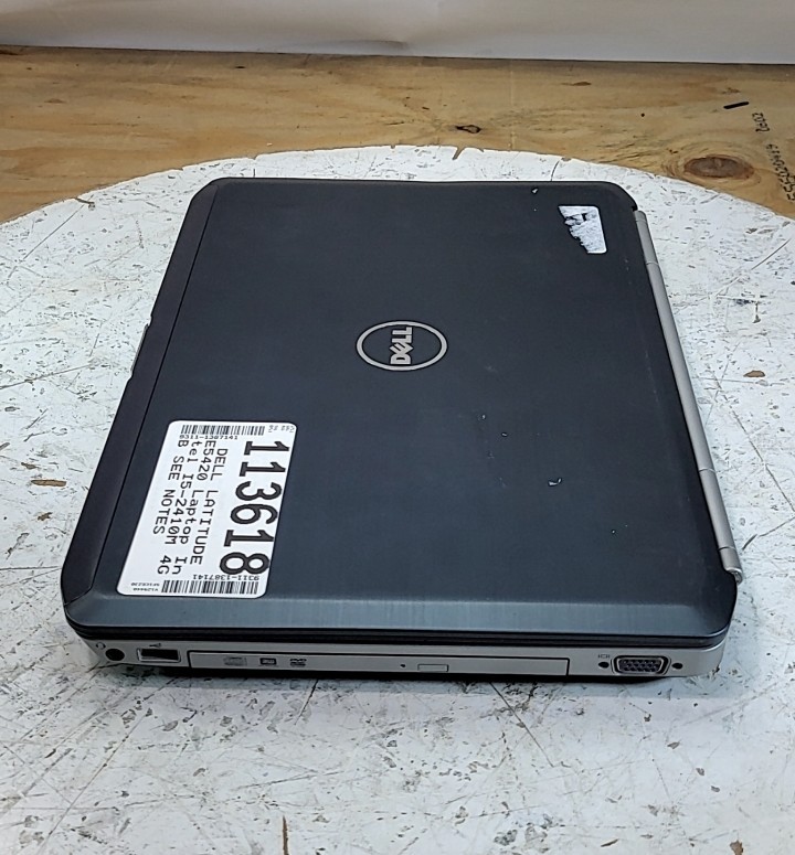 DELL LATITUDE E5420 Laptop Intel I5-2410M 4GB SEE NOTES